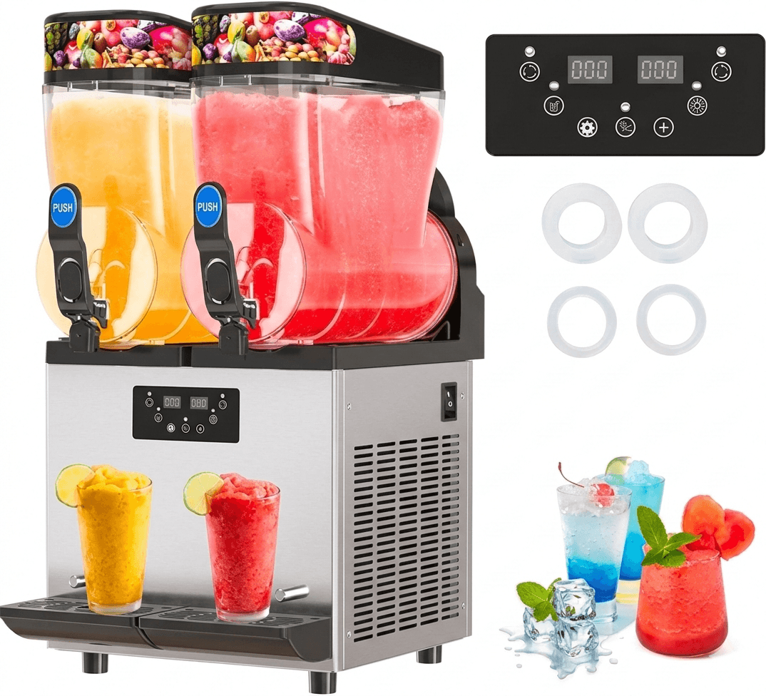 Double Slushy Machine