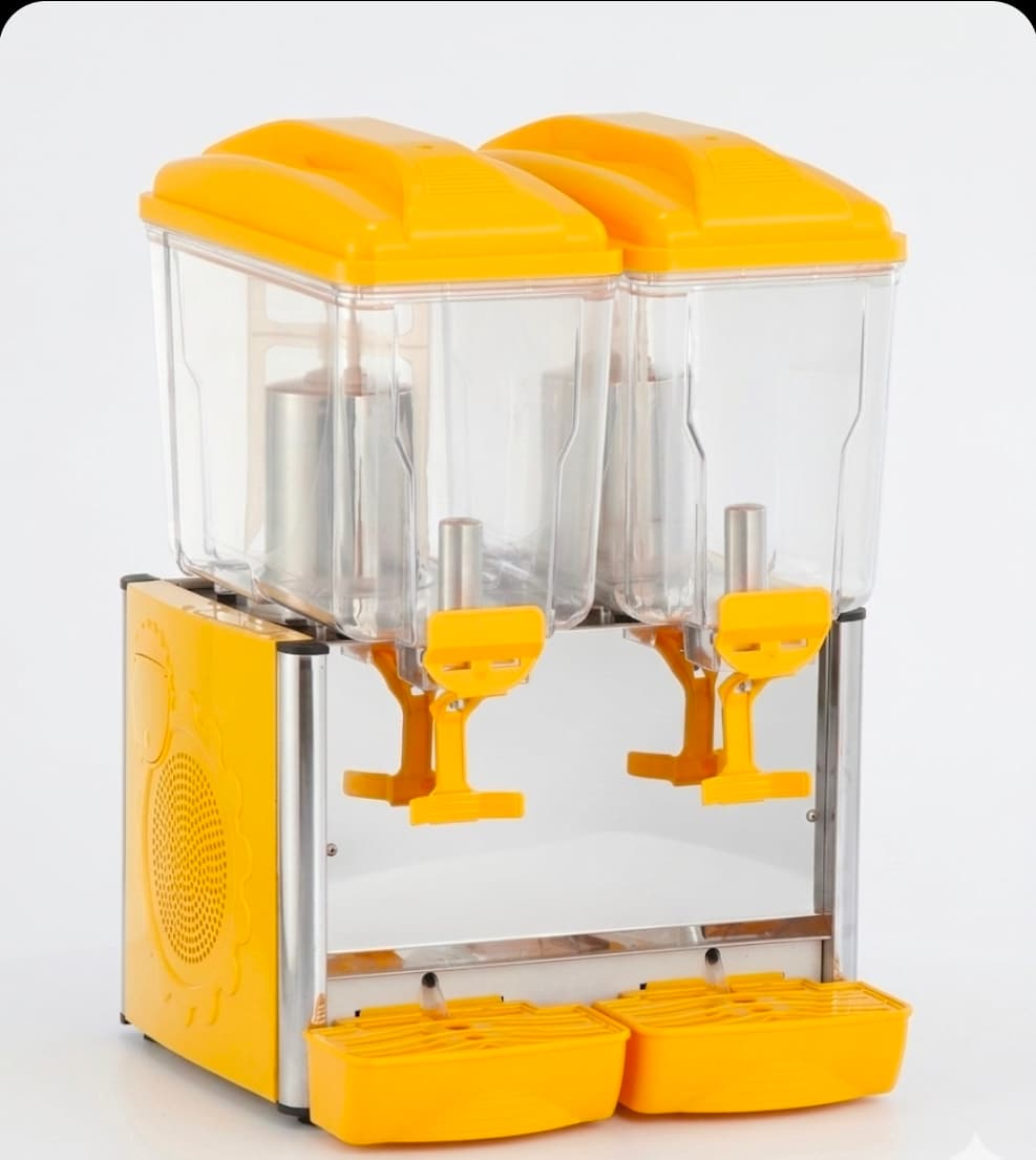 Commercial Juice Dispenser - Two Tank Cold Beverage Slush