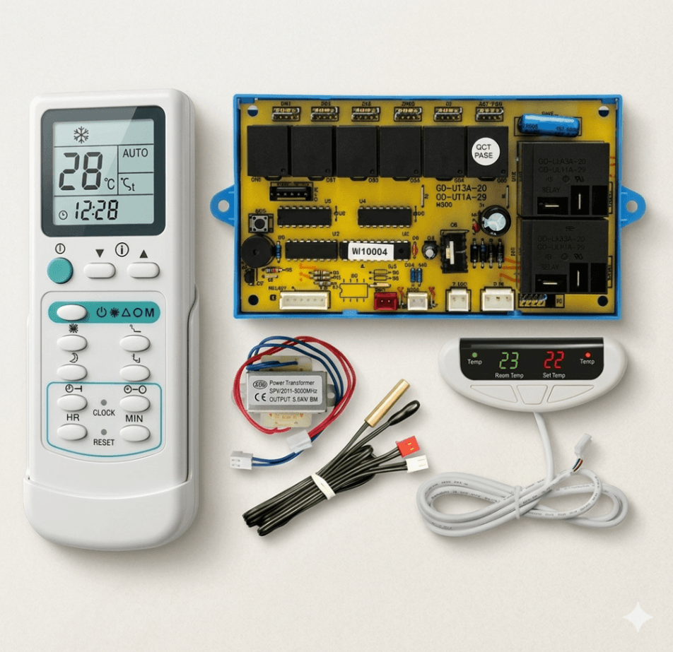 Universal AC Control System Kit – Complete Circuit Board (PCB) Replacement for Split Air Conditioners (Dhaka)