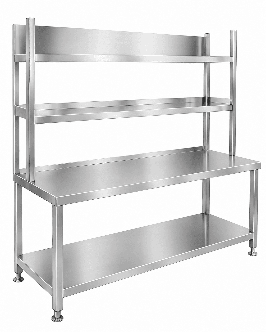 Working Table with top Shelf